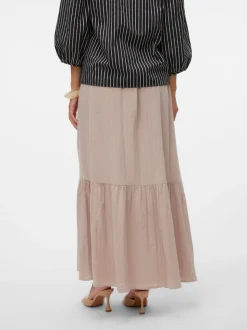 VMPRETTY Hög Midja Lång Kjol