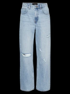 VMRYLEE Hög Midja Rak Passform Jeans