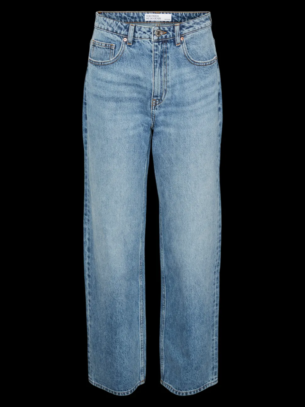VMRYLEE Hög Midja Rak Passform Jeans