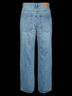 VMRYLEE Hög Midja Rak Passform Jeans