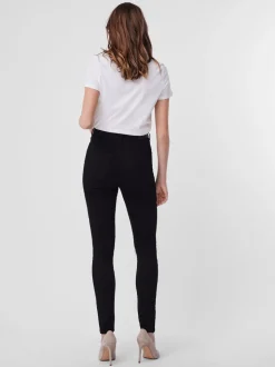 VMSANDRA Superhög Midja Skinny Fit Jeans