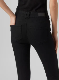 VMSELA Medelhög Midja Slim Fit Jeans