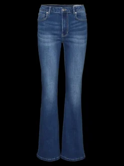 VMSELINA Hög Midja Utsvängd Passform Jeans