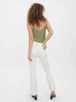 VMSELMA Hög Midja Utsvängd Passform Jeans