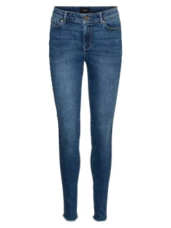 VMSEVEN Medelhög Midja Skinny Fit Jeans