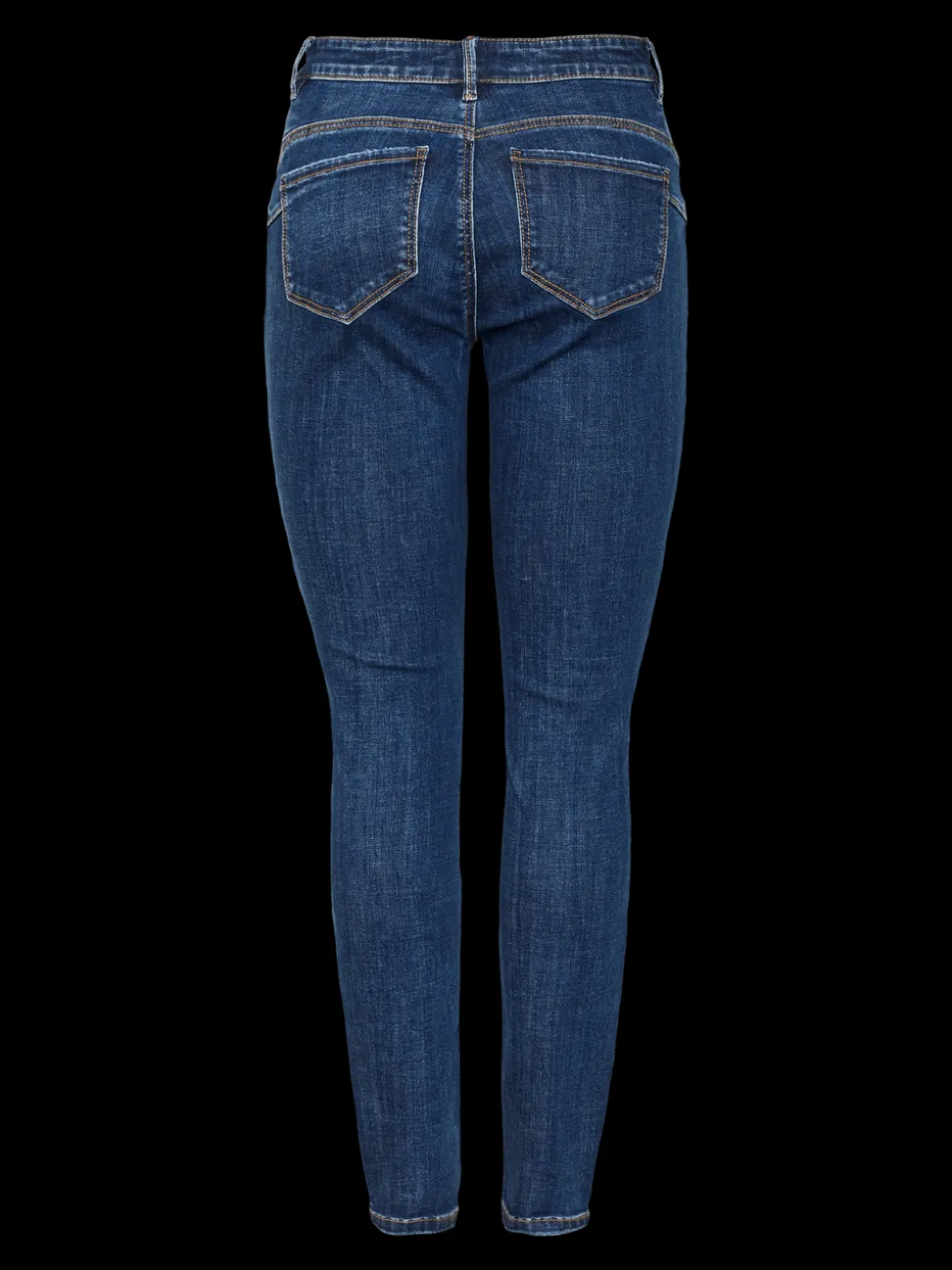 VMSEVEN Medelhög Midja Skinny Fit Jeans