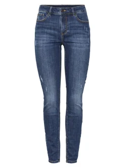 VMSEVEN Medelhög Midja Skinny Fit Jeans