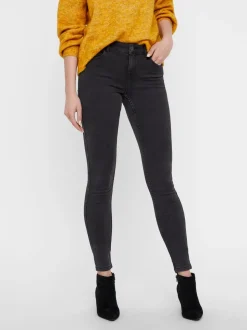 VMSEVEN Medelhög Midja Slim Fit Jeans