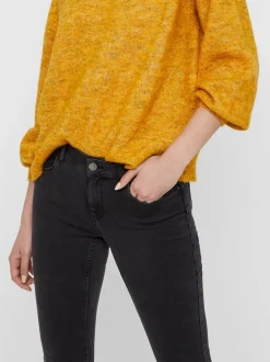 VMSEVEN Medelhög Midja Slim Fit Jeans