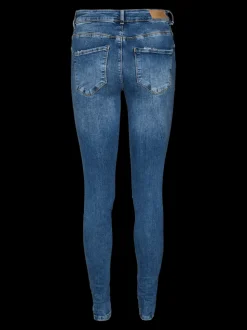 VMSEVEN Medelhög Midja Slim Fit Jeans