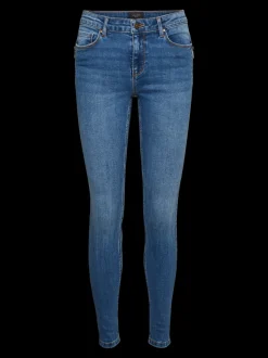 VMSEVEN Medelhög Midja Slim Fit Jeans