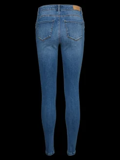VMSEVEN Medelhög Midja Slim Fit Jeans