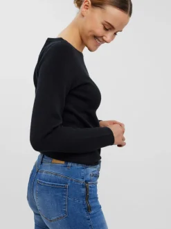 VMSEVEN Medelhög Midja Slim Fit Jeans