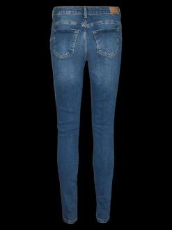 VMSEVEN Medelhög Midja Slim Fit Jeans