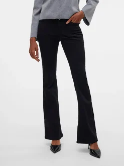 VMSIGI Låg Midja Utsvängd Passform Jeans