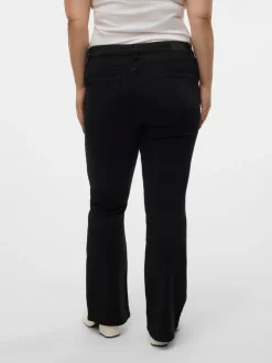 VMSIGI Låg Midja Utsvängd Passform Jeans