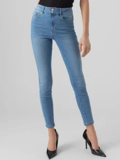 VMSOPHIA Hög Midja Skinny Fit Jeans