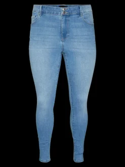 VMSOPHIA Hög Midja Skinny Fit Jeans