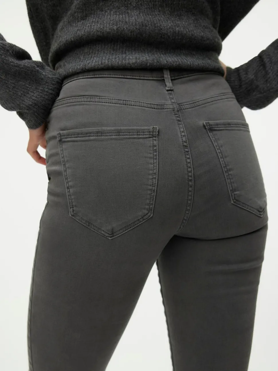 VMSOPHIA Hög Midja Skinny Fit Jeans