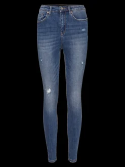 VMSOPHIA Hög Midja Skinny Fit Jeans