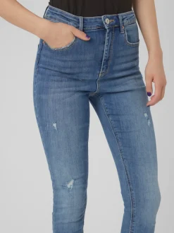 VMSOPHIA Hög Midja Skinny Fit Jeans
