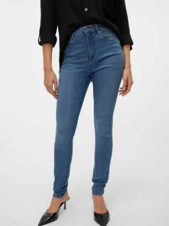 VMSOPHIA Hög Midja Skinny Fit Jeans