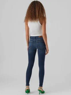 VMSOPHIA Hög Midja Skinny Fit Jeans