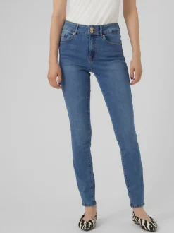 VMSOPHIA Hög Midja Skinny Fit Jeans