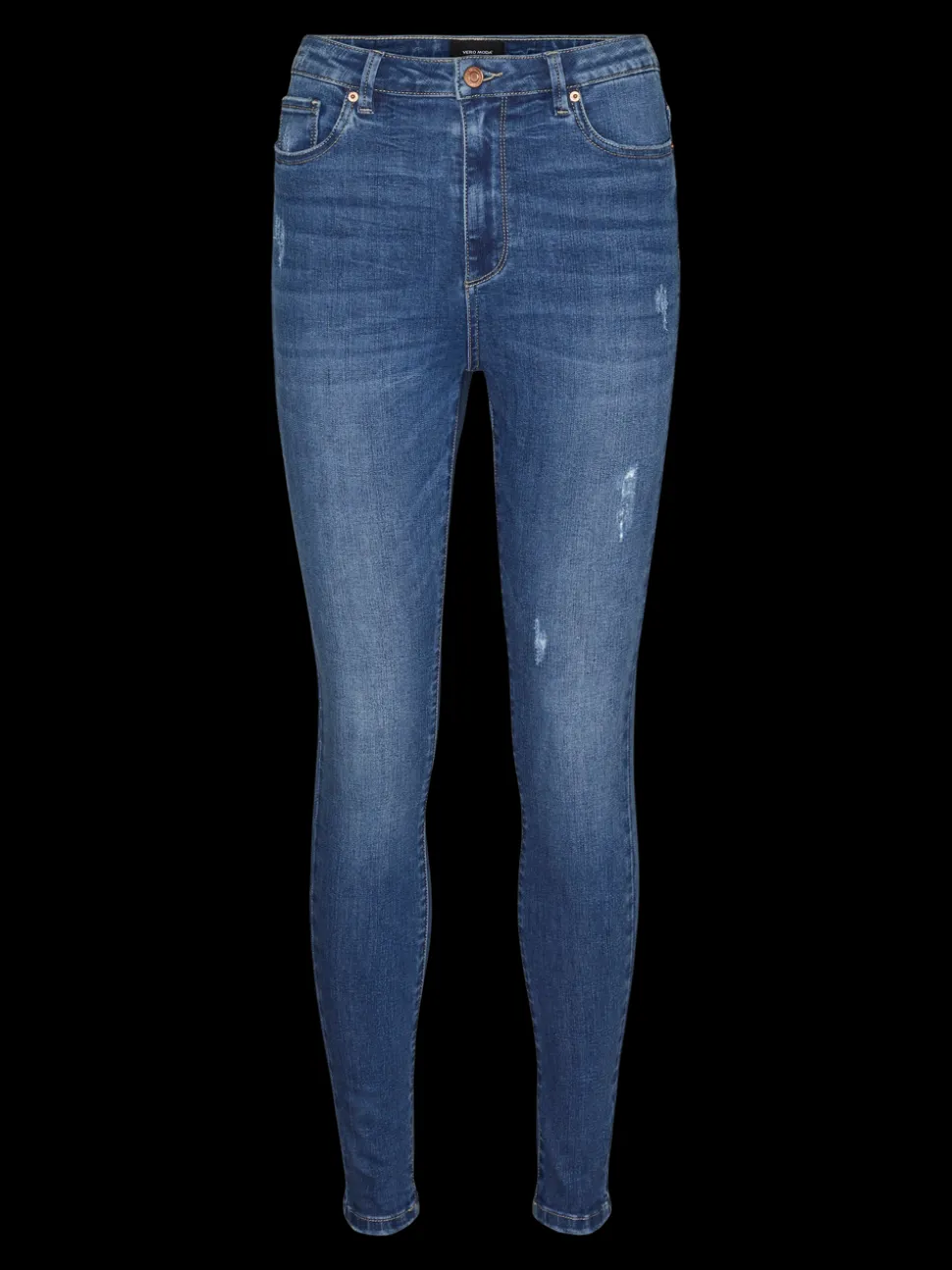 VMSOPHIA Hög Midja Skinny Fit Jeans