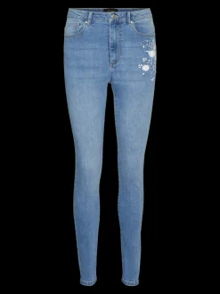 VMSOPHIA Hög Midja Skinny Fit Jeans