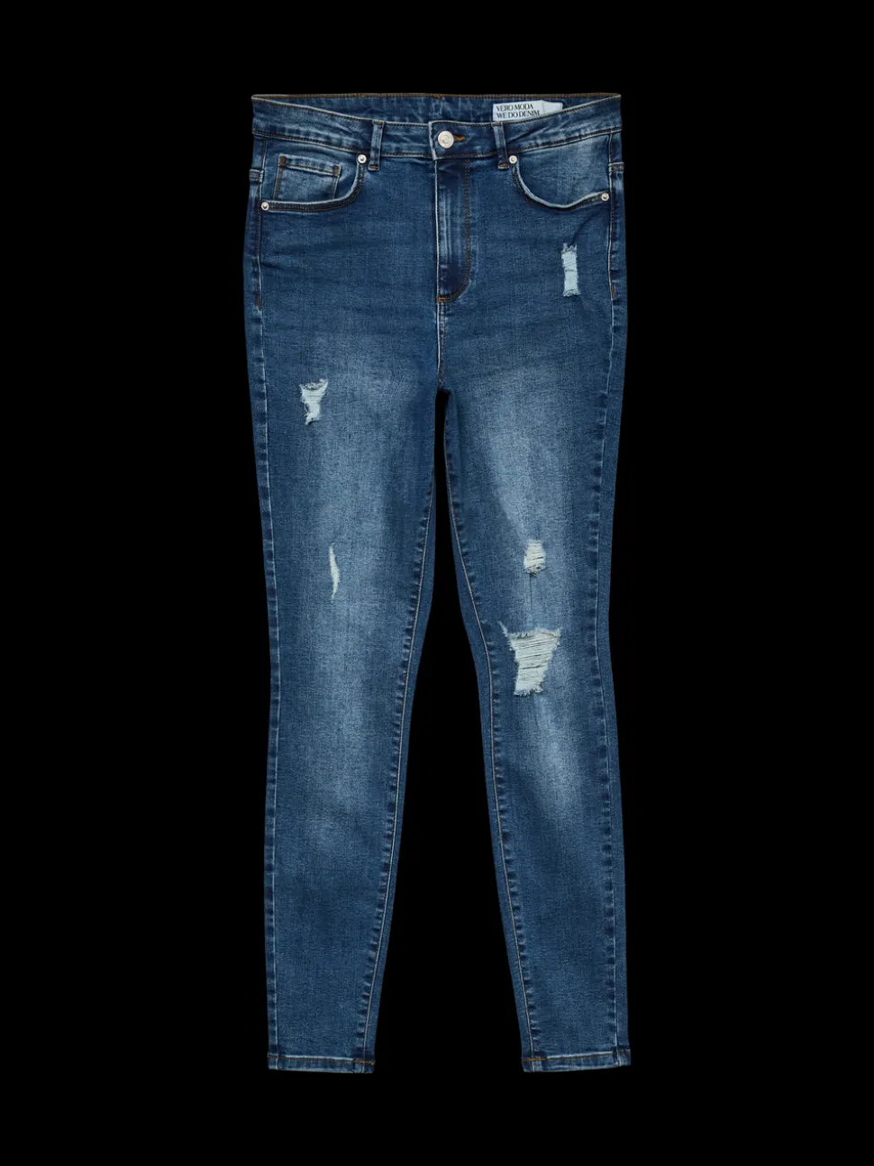 VMSOPHIA Hög Midja Skinny Fit Jeans