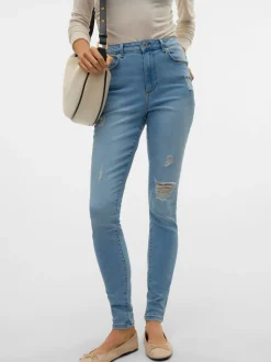 VMSOPHIA Hög Midja Skinny Fit Jeans