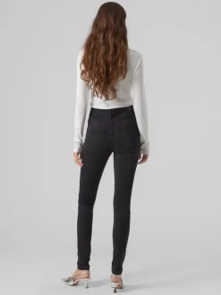 VMSOPHIA Hög Midja Slim Fit Jeans