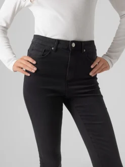 VMSOPHIA Hög Midja Slim Fit Jeans