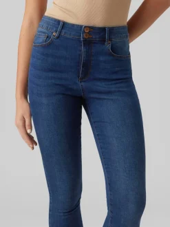 VMSOPHIA Hög Midja Slim Fit Jeans
