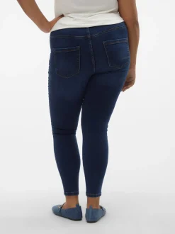 VMSOPHIA Hög Midja Slim Fit Jeans