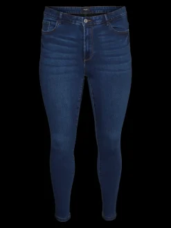 VMSOPHIA Hög Midja Slim Fit Jeans