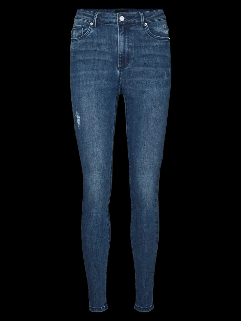 VMSOPHIA Superhög Midja Skinny Fit Jeans