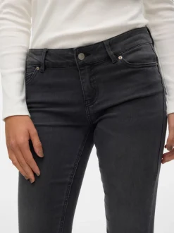 VMSYLVIA Låg Midja Skinny Fit Jeans