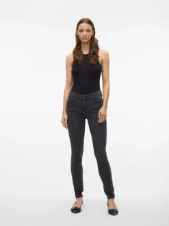 VMTANYA Medelhög Midja Skinny Fit Jeans