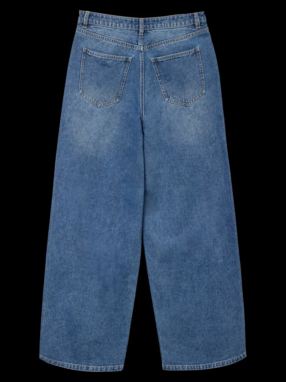 VMTAYLOR Medelhög Midja Baggy Fit Jeans
