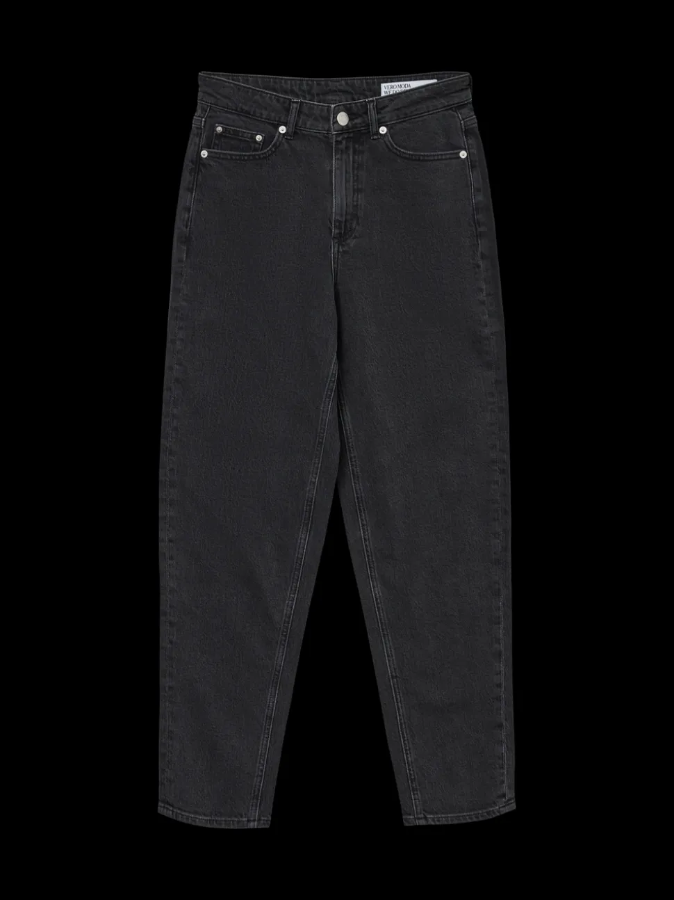 VMTESSA Hög Midja Mom Fit Jeans