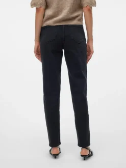 VMTESSA Hög Midja Mom Fit Jeans