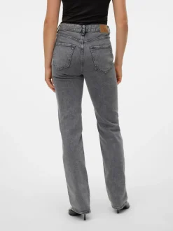 VMTESSA Hög Midja Rak Passform Jeans