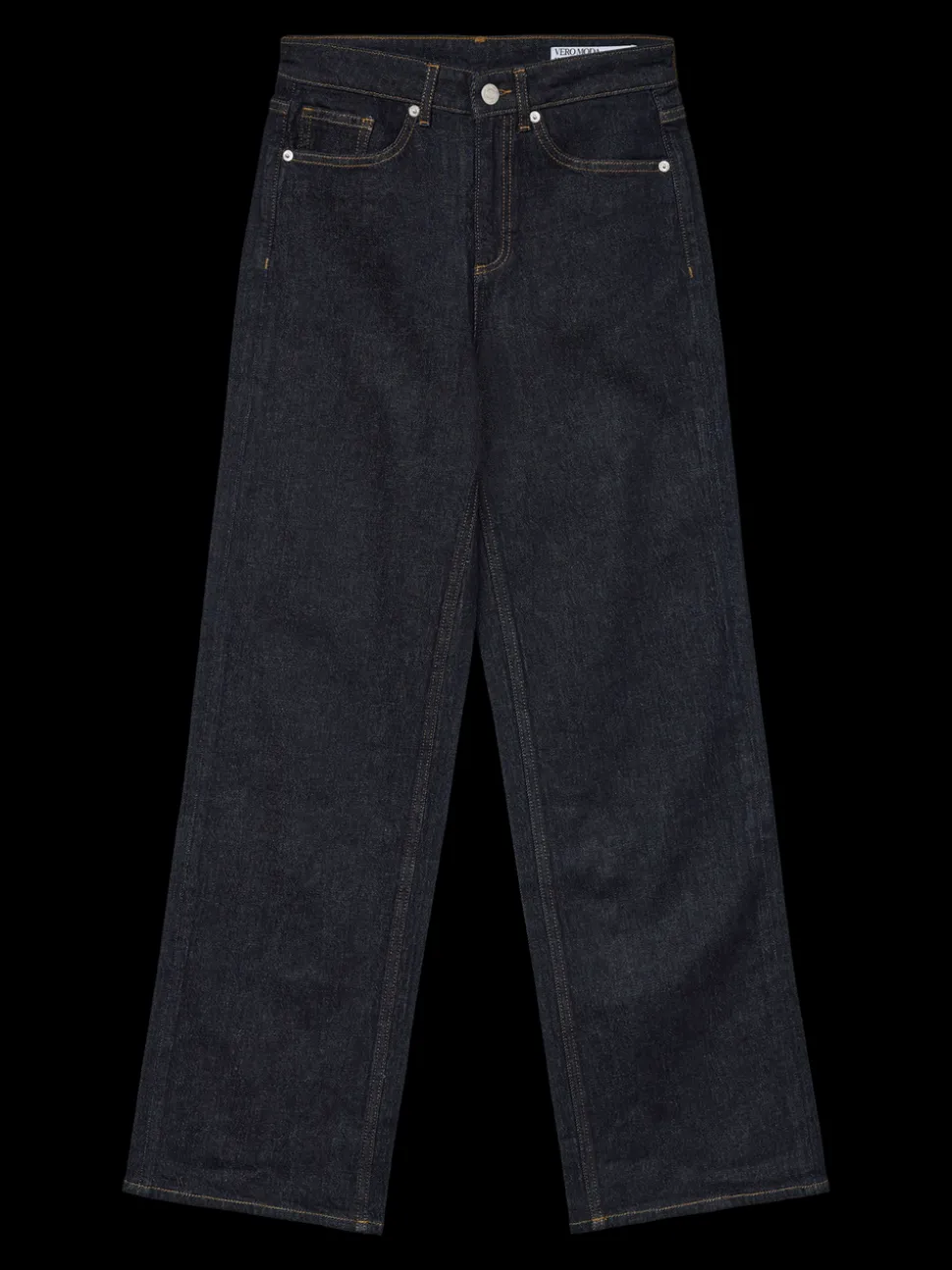 VMTESSA Hög Midja Vid Passform Jeans