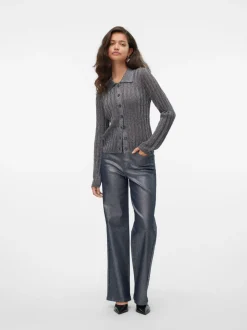 VMTESSA Hög Midja Vid Passform Jeans