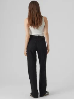 VMTESSA Hög Midja Vid Passform Jeans