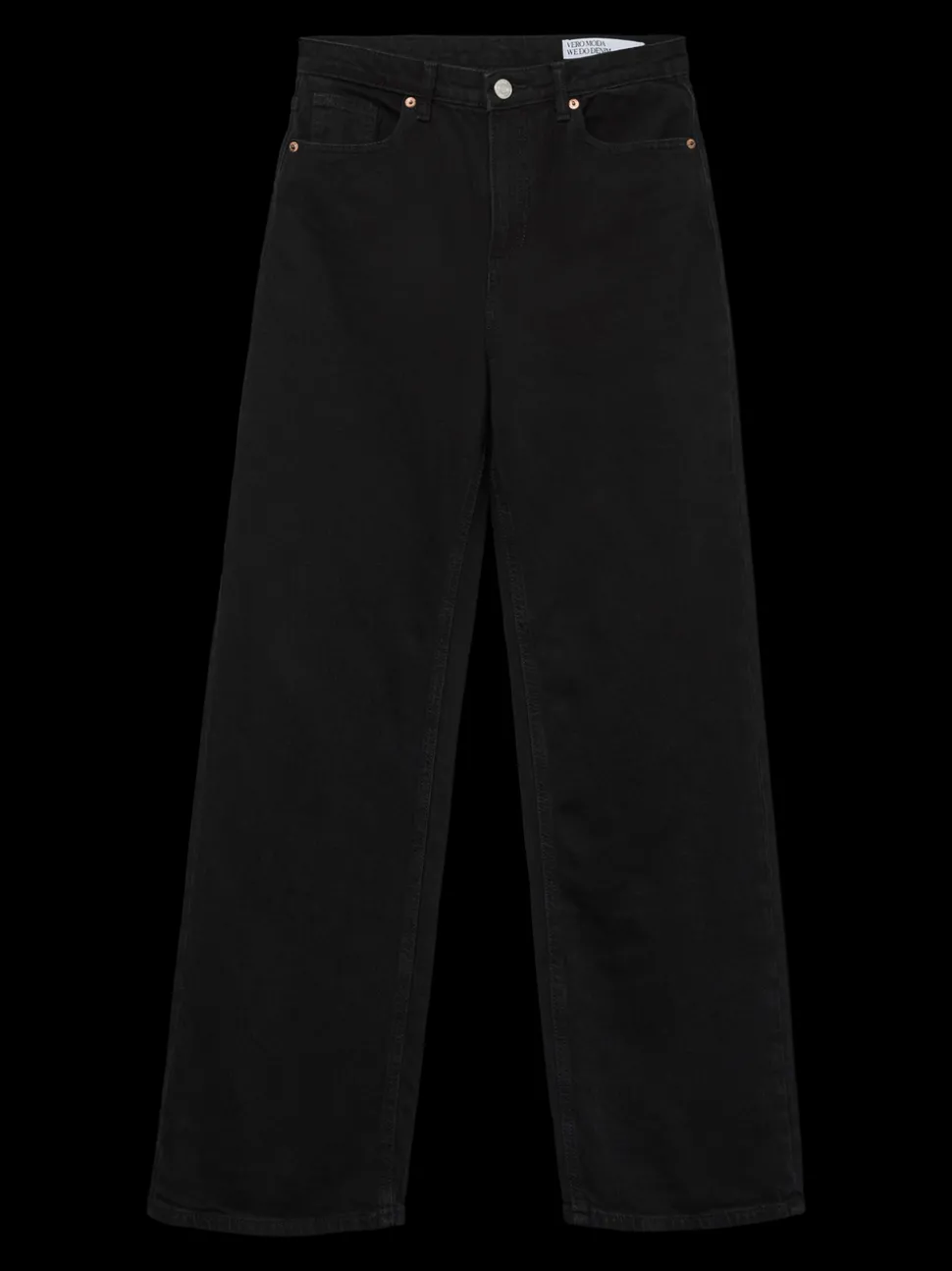VMTESSA Hög Midja Vid Passform Jeans