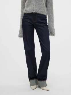 VMTESSA Hög Midja Vida Ben Jeans
