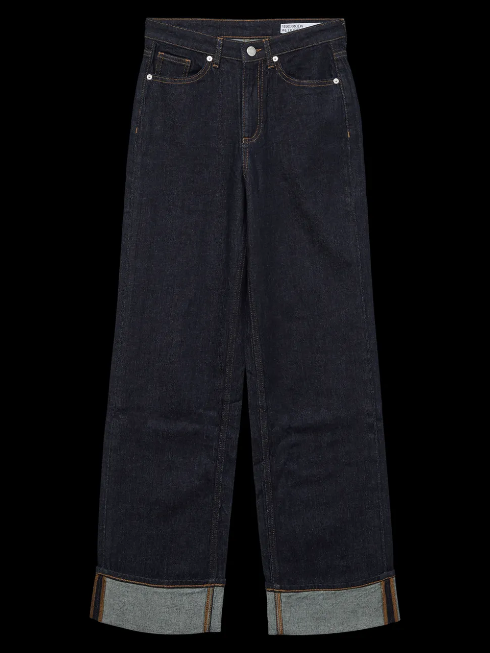 VMTESSA Hög Midja Vida Ben Jeans
